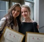 Recipients of the Karski2020 Award, Aleksandra K. Wiśniewska and Urszula Woźniak (Photo: Ewa Radziewicz)