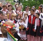 Colorful Polish costumes