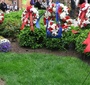 Wreaths to commemorate the Katyn deceased