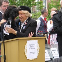 Rabbi Scheinerman and Alfreda Jamrosz