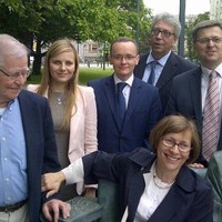 Ławeczka Jana Karskiego w Warszawie (2)