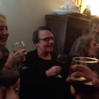 Director Agnieszka Holland (in the middle)