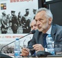 Profesor Andrzej Żbikowski (Uniwersytet Warszawski). 5. Światowy Kongres PIASA (The Polish Institute of Arts and Sciences of America), 21-23.06.2014 r., Uniwersytet Warszawski  (Muzeum Historii Polski/Mariusz Szachowski)