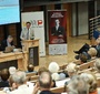 Przemawia Robert Kostro, dyrektor Muzeum Historii Polski. 5. Światowy Kongres PIASA (The Polish Institute of Arts and Sciences of America), 21-23.06.2014 r., Uniwersytet Warszawski  (Muzeum Historii Polski/Mariusz Szachowski)