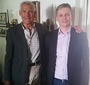 Dr. Peter Krogh, Dean and Distinguished Professor Emeritus of Georgetown’s Walsh School of Foreign Service with Piotr Zygadło (Photo: Courtesy of Piotr Zygadło)