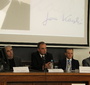 Konferencja pt - Jan Karski. Dyplomata w czasach wyjątkowych. Refleksje dyrektora Wydawnictwa VEDA Sławomira Rybałtowskiego z pracy nad przygotowaniem fotobiografii Jana Karskiego i promocji tej książki w Polsce i USA  (fot. Jakub Wielgo)