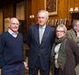 Andrzej Rojek (w środku) wraz z Peter’em i Carol’em Lilienthal, członkami zarządu Zjednoczonej   Federacji Żydowskiej w Stamford, CT (Zdjęcie: Joshua Cuppek)