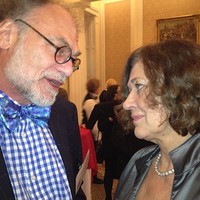 Ewa Junczyk-Ziomecka with Jerzy Warman