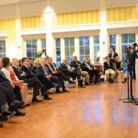 Wanda Urbanska addresses the audience