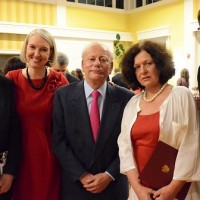 Zbigniew Brzezinski, Wanda Urbanska, Sigmund Rolat, Ewa Junczyk-Ziomecka & Robert Kostro