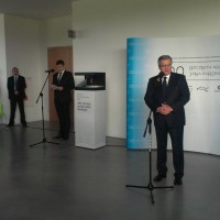 Prezydent RP Bronisław Komorowski podczas inauguracji okolicznościowych monet wydanych przez Narodowy Bank Polski  (fot. Fundacja Edukacyjna Jana Karskiego)