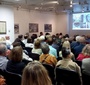 Audience of the Karski exhibit at the Jewish Historical Institute. (Photo: Fundacja Edukacyjna Jana Karskiego)
