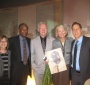 Od lewej: Janis Levine, Carlon Walker, Leonard Kniffel, Wanda Urbanska oraz Ken Cooper  (Fot. Bożena Zaremba)
