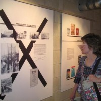 Wystawa: Jan Karski. Świat wiedział (The World Knew: Jan Karski's. Mission for Humanity) w Muzeum Holocaustu (Illinois Holocaust Museum) (fot. Bożena Zaremba)