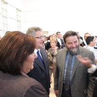 Prezydent RP otworzył w Tel Awiwie wystawę o Janie Karskim (4)