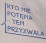 Na jesieni odbędzie się kolejna tura warsztatów, a praski mural zostanie uzupełniony o napisy - Kto nie potępia, ten przyzwala - po niemiecku i hebrajsku.  (Fot. Aleksandra Paliwoda-Kozłowska/Fundacja Edukacyjna Jana Karskiego.)