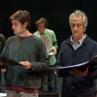 Rafeal Suanes and David Strathairn during a rehearsal (Photo: Seweryn Pogorzelski)