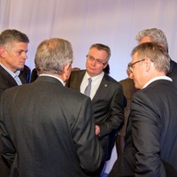 "Remember THis" guests; in the middle: JKEF Board member Michał Mrożek (Photo: Seweryn Pogorzelski)