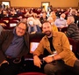 Derek Goldman, co-author and co-director, and Jeff Hutchens, co-director and cinematographer (Photo: Pat Mazzera. Courtesy of the Jewish Film Institute & San Francisco Jewish Film Festival)