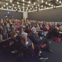 Audience at Adam Michink's lecture (Photo: Peter Smith)