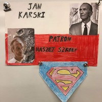 A poster created by one of the Jan Karski Polish School students (Photo: Courtesy of Marek Adamczyk)