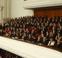 Wielkanocny Festiwal Ludwiga van Beethovena - koncert upamiętniający stulecie urodzin Jana Karskiego. W pierwszym rzędzie, pośrodku, Pierwsza Dama RP Anna Komorowska (Fot. Bruno Fidrych)