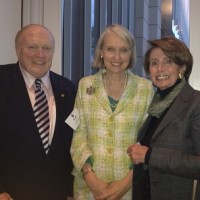 Neil Hartigan with Ms. Urbanska and Nancy Pelosi