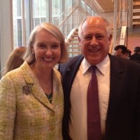 Ms. Urbanska with Gov. Quinn