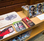 Educational materials about Jan Karski displayed at the opening of the Karski exhibition (Photo: Joshua Cuppek)