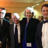 Michal Mrozek, Maciej Wierzynski, Wanda Urbanska and Christopher Ossowski