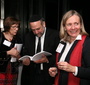 Od lewej: Ewa Wierzyńska, członkini Rady Fundacji, Rabin Michael Schudrich (zdjęcie autorstwa Anny Jastrzębskiej-Wysockiej, Baker&McKenzie Krzyżowski i Wspólnicy)