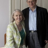 Ms. Urbanska with Norman Davies (Tomasz Kwiatkowski)