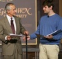 A symbolic passing of knowledge from old to young (Rafael Suanes-Georgetown Univ.)