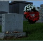 Karski grave in Mt Olivet Cemetery with All Saints Day wreath  (Photo: Witold Dzielski, The Polish Embassy)