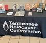 Books by and about Karski on display at the East Tennessee History Center (Photo: Courtesy of Tennessee Holocaust Commission)