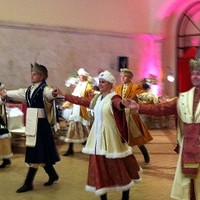 Polish dancers perform