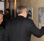 Minister Rotfeld and JKEF director Michal Mrozek look at the exhibits (Grzegorz Tomczewski of the Polish History Museum)