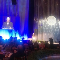 The 42nd President of the United States, Bill Clinton, delivers the Centennial Address (Photo: Ewa Junczyk-Ziomecka)