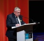 Prof. Tadeusz Gadacz giving an inspirational lecture about courage (Photo: Danuta Matloch)
