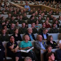 The audience gathered at the POLIN Museum for the Karski Book Launch (Photo: Danuta Matloch)