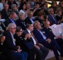 Guests at the Karski book launch. In the first row: film director Agnieszka Holland, Chief Rabbi of Poland, Michael Schudrich, Polish former President, Aleksander Kwaśniewski, and Mayor Aleksander Ferens (Photo: Danuta Matloch)