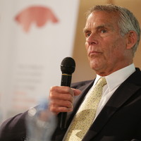 Gość specjalny - Prof. Peter F. Krogh - dziekan School of Foreign Service (1970 - 1995), Georgetown University (fot. Fundacja Edukacyjna Jana Karskiego/ Marcin Aniszewski)