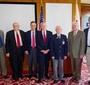 Michael Peszke, James S. Pula, Andrew Nagorski, Julian Kulski, Wincenty Knapczyk, Anthony J. Bajdek i Stephen Olejasz (Autor zdjęcia: Christina Nagorski)