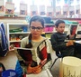 Students of the Polish Supplementary School in Rockaway Beach, NY, read the graphic novel about Karski (Photo: Agnieszka Misior)