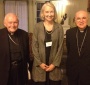 Cardinal McKerrick, Wanda Urbanska and Archbishop Vigano (Photo: Wanda Urbanska)