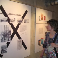 At the exhibit (Bozena Zaremba)