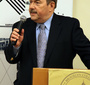 Professor Robert Shapiro speaking at the reception (Photo: Ernesto Mora)