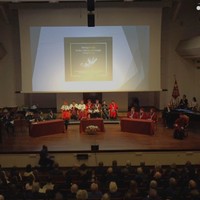 Opening of the academic year 2023-24 at the Ignacy Jan Paderewski Academy of Music in Poznań, Poland. (Photo: Courtesy of the Ignacy Jan Paderewski Academy of Music)