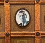 Jan Karski's Plaque at the Philodemic Room in Georgetown University's Healy Hall  (Photo: Copyright Colin Winterbottom for Smith Group)