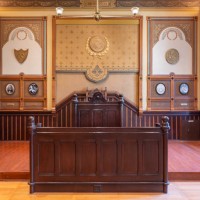 Philodemic Room in Healy Hall on Georgetown’s main campus in Washington, D.C.  (Photo: Copyright Colin Winterbottom for Smith Group)